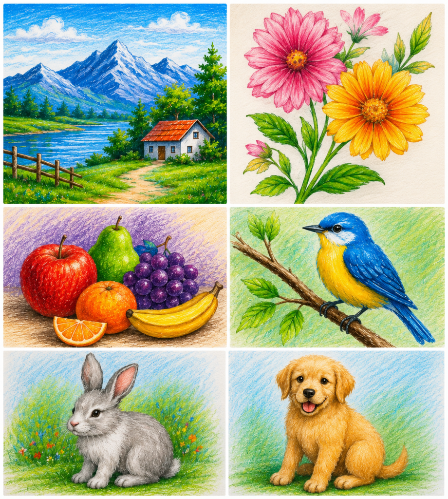 Drawing level 1 : FREEHAND BASICS