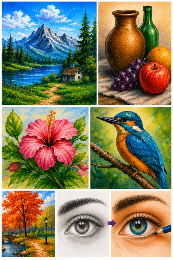 Drawing level 2 : INTERMEDIATE TECHNIQUES